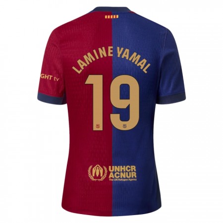FC Barcelona Lamine Yamal 19 Domácí 2024-25 - Fotbalové Dresy (S/S)